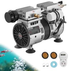 Pond Aerator, 5.2CFM 4/5HP Air Compressor, Lake Aerator for Ponds up to 3 Acres, Overheat Protection & Anti-Backflow Valve, 590W Powerful Motor