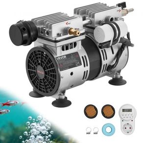 Pond Aerator, 5.2CFM 4/5HP Air Compressor, Lake Aerator for Ponds up to 3 Acres, Overheat Protection & Anti-Backflow Valve, 590W Powerful Motor