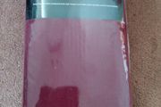 Wine colour Super king fitted valance sheet