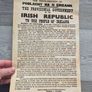 Irish Republic Proclamation Print Poster Image 4