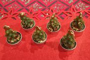 Christmas tree tealights. X 6