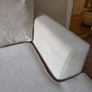 DFS Large Light Grey L-Shaped Corner Sofa with Chaise - 255cm Image 7