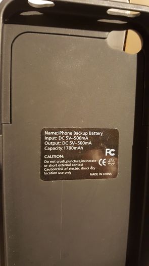 iPhone Backup Battery Case for iPhone 4 and 4S