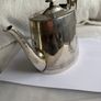 Vintage Walker & Hall Sheffield Silver-Plated 3-Piece Tea Set (Model 1659) Image 3