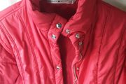 ladies red tommy hilfigher jacket