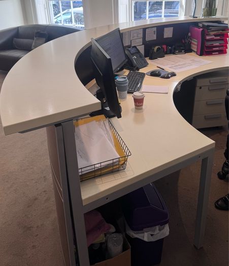 office reception desk