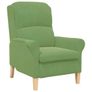 Armchair Light Green Velvet Image 2