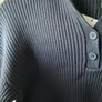 jumper Bnwt Zara navy cropped long sleeve jumper size small Image 4