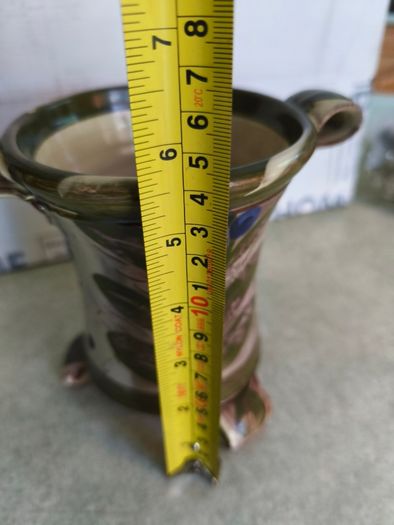 lovely handmade pottery Utensil Pot.