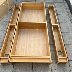 Selection of wooden bookcases