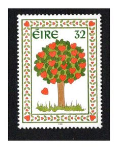 1995 Ireland Love Commemorative Stamp Mint Never Hinged (MNH)
