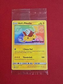 Ash's Pikachu Sm108 Sealed