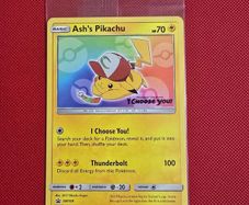 Ash's Pikachu Sm108 Sealed