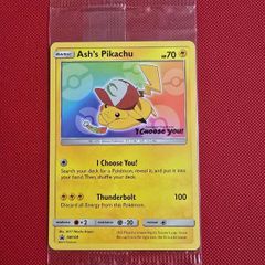 Ash's Pikachu Sm108 Sealed