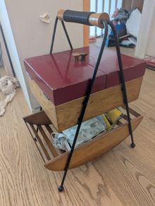 Vintage Sewing and Craft Sewing Box