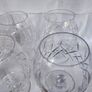 6 x Vintage 275ml Tutbury Lead Crystal Brandy Balloons Image 5