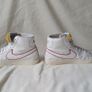 nike blazer hi tops Size 7 eu -40 white leather in excellent condition Image 4