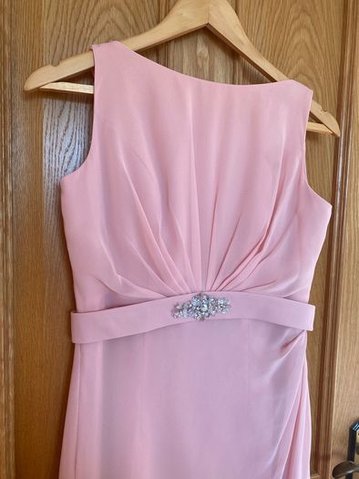 TRUE BRIDE blush pink bridesmaid dresses