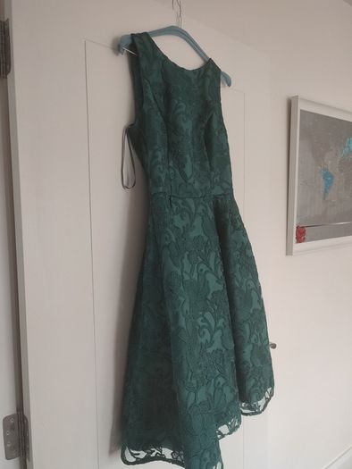 Chi Chi  teal embroidered dress size 10