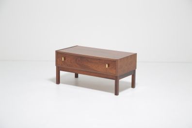Vintage Swedish Rosewood Media Drawer Unit, 1960s