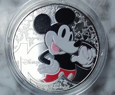 France 10 Euro Silver (.333) Uncirculated Coin 2023 - Disney - Centenary