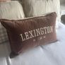 Lexington cushion bolster check and two 60 by 60 back Image 2