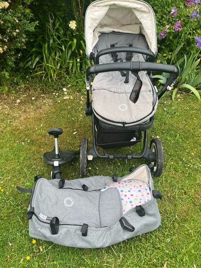 Bugaboo Buffalo With Footmuff And Wheelie Board