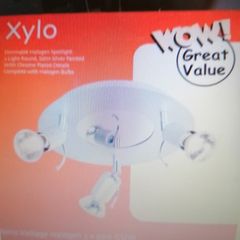 chrome cieling lights