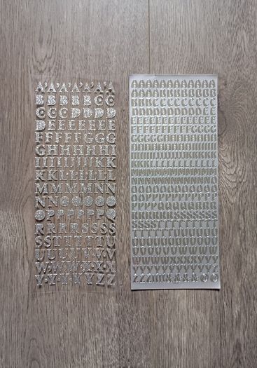 Decal Sticky Lettering