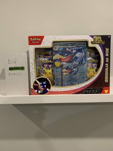 Pokemon Celebrations Greninja ex Box - Sealed