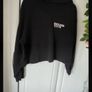 hoodie Zara black hoodie with logo detail medium Image 6