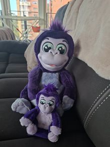 Mammy gorilla and baby