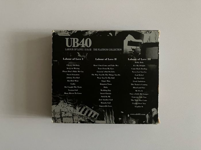 UB40 Labour of Love 1, 2, & 3 3 x CD Box NM