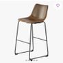 3 x Williston Forge Williams Faux Leather Bar Stools  Excellent Condition Image 4