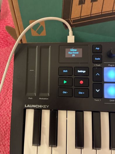 Notation Launchkey Mini 25 Mk4