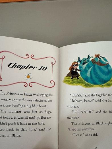 The Princess in Black children's  book