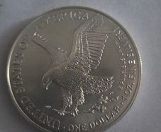 1oz American silver eagle