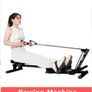 Rowing Machine, Ab Workout, Biceps Curls 3 in 1 Image 4