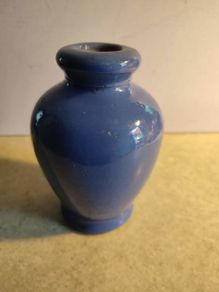 Light Blue Bud Vase.