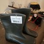 Mens wellies dark green Image 2