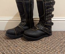 Women's Icon Elsinore motorcycle boots