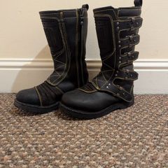 Women's Icon Elsinore motorcycle boots