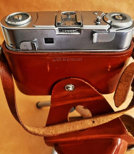 Braun Paxette Ii 35mm Film Range Finder Camera Steinheil Cassarit 1:2.8 F=50mm