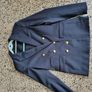 Theory navy double breasted blazer Image 2
