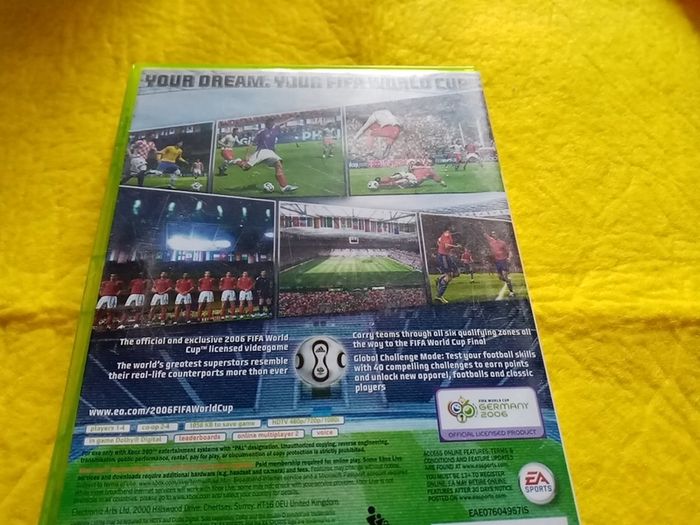 2006 Fifa World Cup Xbox 360 games Original