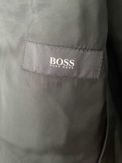 Hugo Boss black wool sports jacket 46L