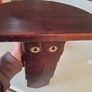 Hand Carved Mahogany Wall Sconce (Set of 2). Image 10