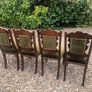 Antique Mahogany Dining Chairs Image 3
