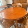 Solid Pine extendable table Image 3