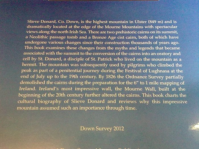The archaeology of Slieve Donard N. Ireland Co. Down